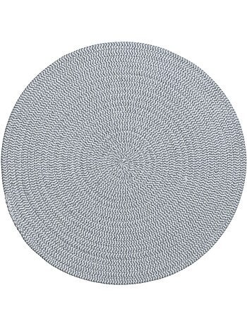 Lot de 6 sets de table rond en coton Alana