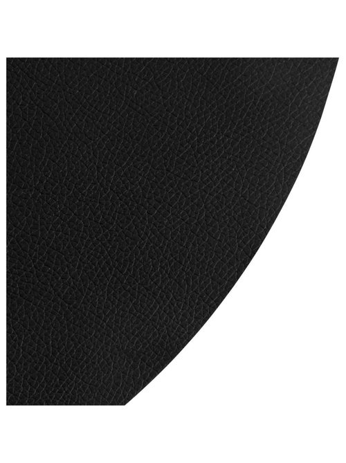 Lot de 6 sets de table rond Okaloo - Diam 38 cm - Noir - Kiabi Lot de 6 sets de table rond Okaloo - Diam 38 cm - Noir - Kiabi