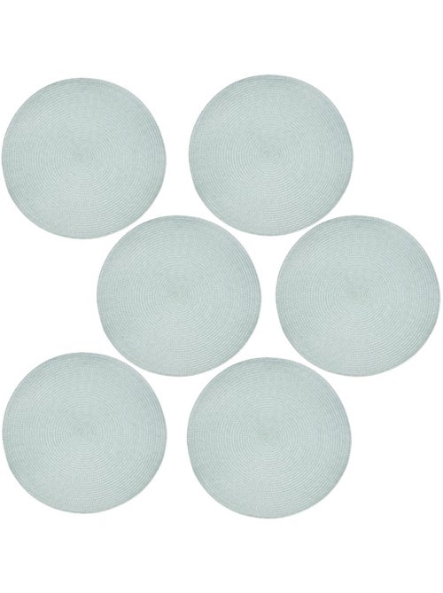 Lot de 6 sets de table tressés AFHIR - Kiabi