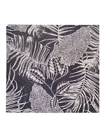 Lot de 6 sets de table Vitali - 28 x 43 cm - Argent