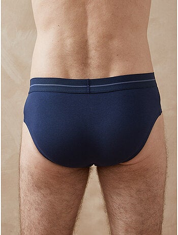 Lot de 6 slips fermés taille haute - DAXON