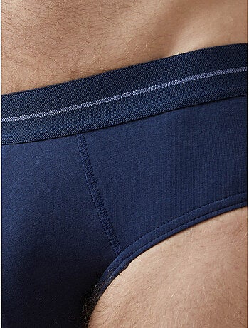Lot de 6 slips fermés taille haute - DAXON