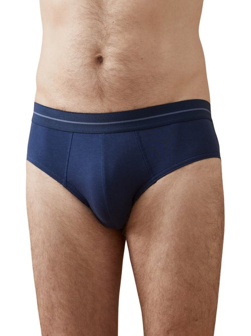Lot de 6 slips fermés taille haute - DAXON - Kiabi