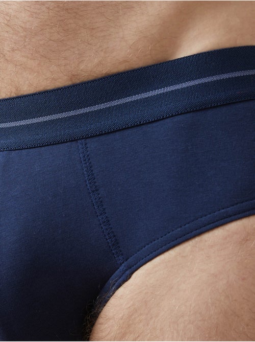 Lot de 6 slips fermés taille haute - DAXON - Kiabi