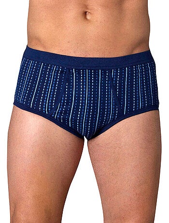 Lot de 6 slips hauts ouverts pur coton