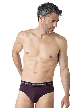 Lot de 6 slips homme Business Eminence