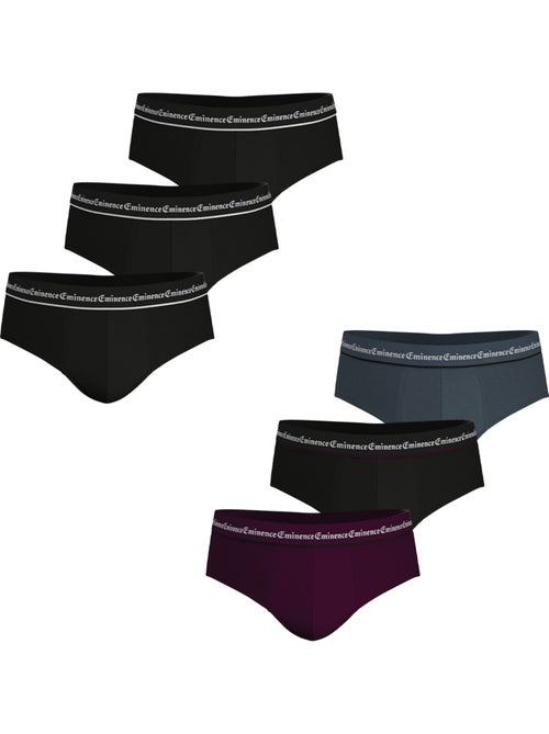 Lot de 6 slips homme Business Eminence - Kiabi