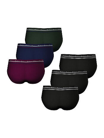 Lot de 6 slips homme Business Eminence