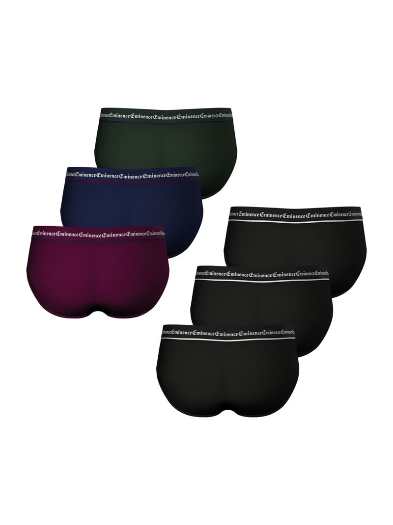 Lot de 6 slips homme Business Eminence Multicolore - Kiabi