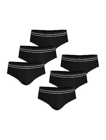 Lot de 6 slips homme Business Eminence