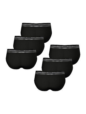 Lot de 6 slips homme Business Eminence