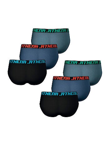 Lot de 6 slips homme Trio Essentiel Athena