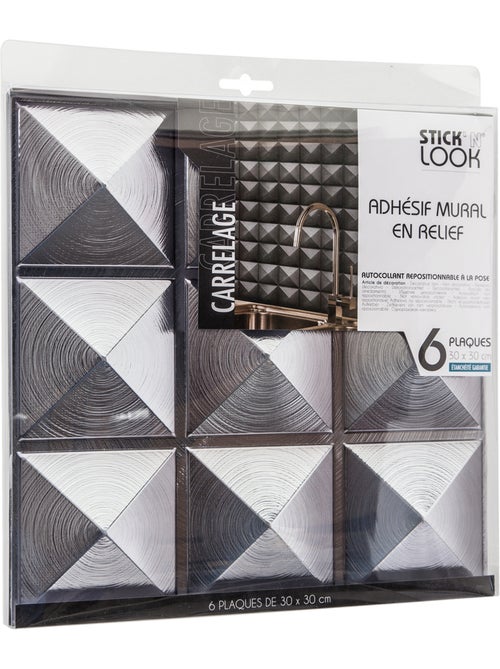 Lot de 6 stickers CARO - Kiabi