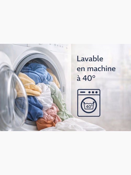 Lot de 6 Taies d'oreiller Coton 57 fils couleurs aléatoires PROMO LINGE - Kiabi