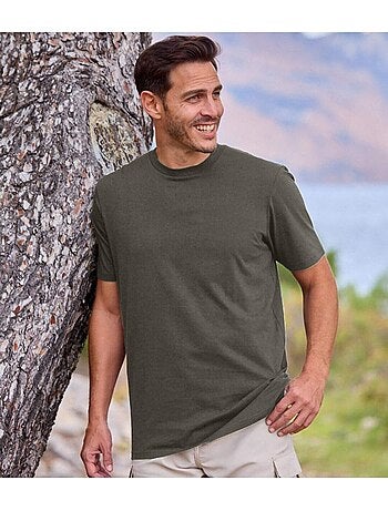 Lot de 6 Tee-Shirts MC Col Rond Unis - ATLAS FOR MEN