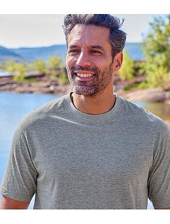 Lot de 6 Tee-Shirts Unis - ATLAS FOR MEN
