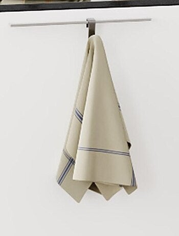 Lot de 6 torchons de cuisine pur Lin NORMANDIE