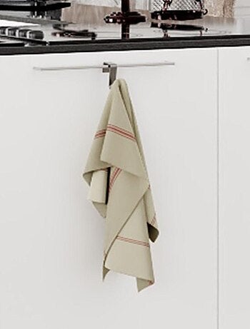 Lot de 6 torchons de cuisine pur Lin NORMANDIE