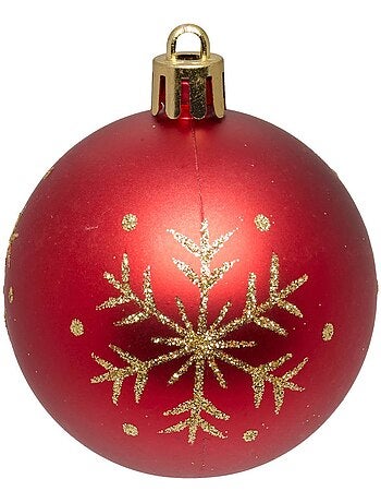 Lot de 60 boules de noël d'et rena