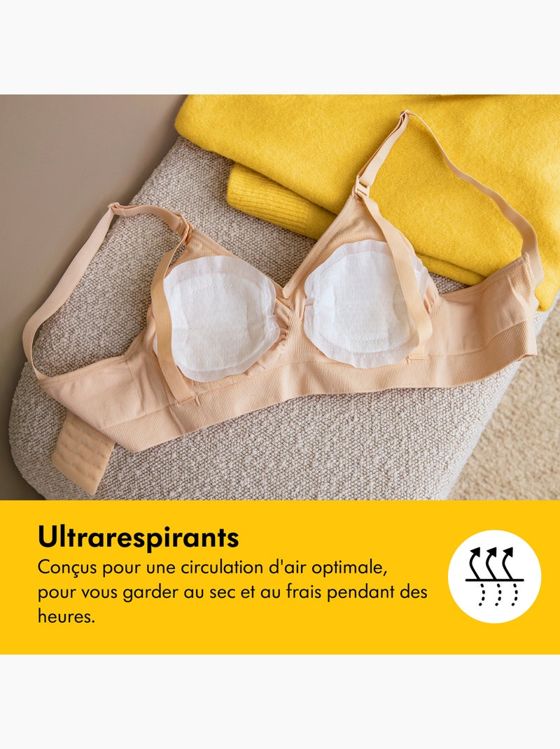 Lot de 60 coussinets d’allaitement lavables Medela Safe & Dry - Ultra doux, absorbants et Transparent - Kiabi