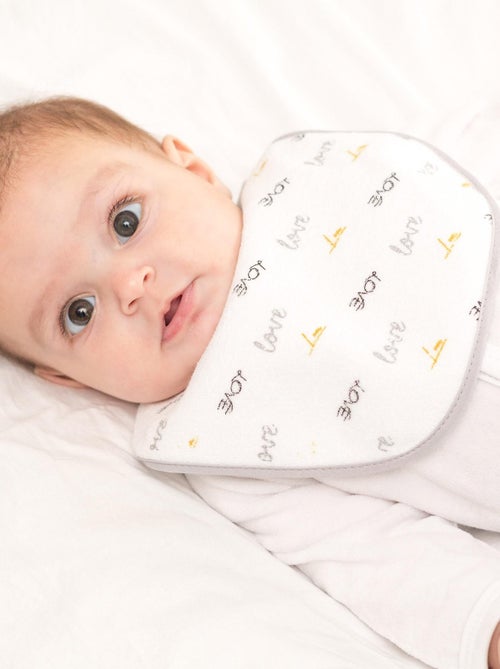 Lot De 7 Bavoirs Bébé - Kiabi