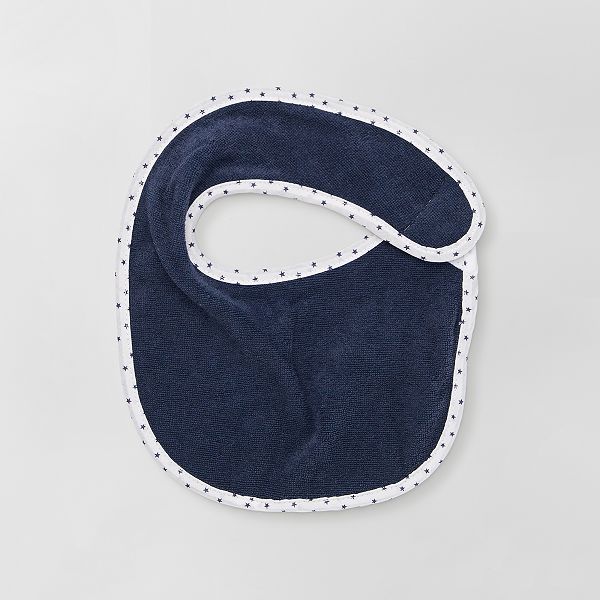 Lot De 7 Bavoirs Eponge Bebe Garcon Bleu Marine Kiabi 5 00