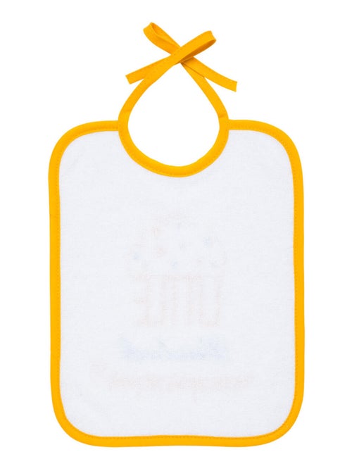 Lot de 7 bavoirs naissance semainiers - Kiabi