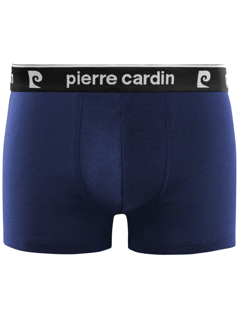 Lot de 7 boxers homme en coton basic print pierre cardin Bleu - Kiabi
