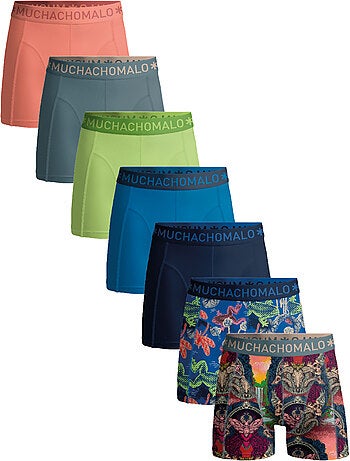 Lot de 7 boxers homme Muchachomalo
