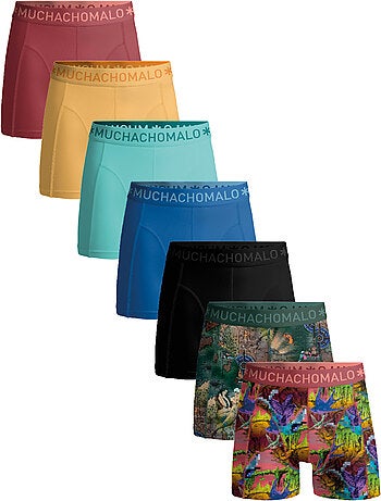 Lot de 7 boxers homme Muchachomalo
