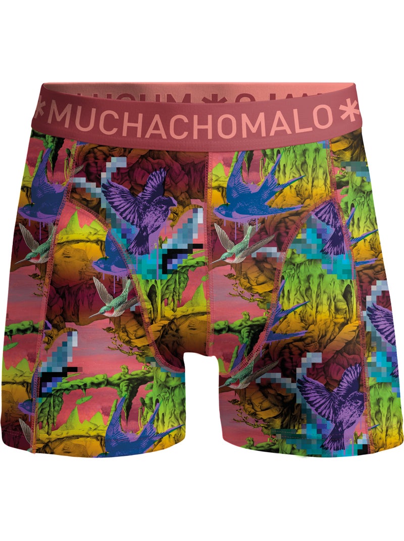 Lot de 7 boxers homme Muchachomalo Bleu Noir - Kiabi