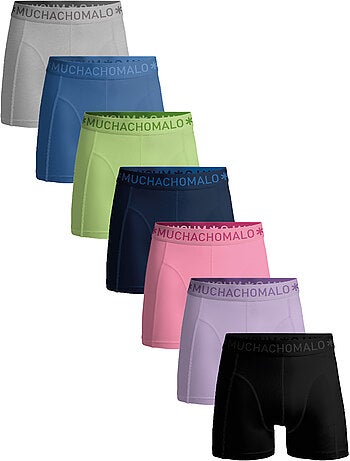 Lot de 7 boxers homme Muchachomalo