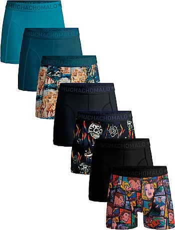 Lot de 7 boxers homme Muchachomalo