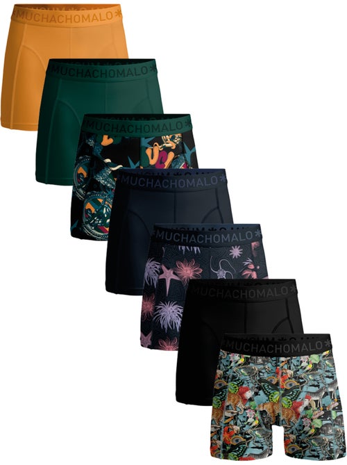 Lot de 7 boxers homme Muchachomalo - Kiabi Lot de 7 boxers homme Muchachomalo - Kiabi