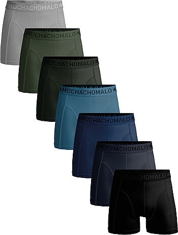 Lot de 7 boxers homme Muchachomalo