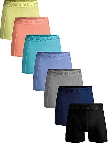 Lot de 7 boxers homme Muchachomalo