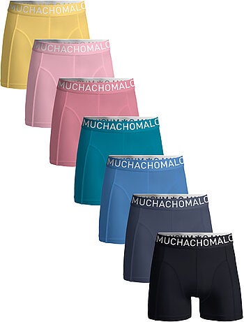 Lot de 7 boxers homme Muchachomalo