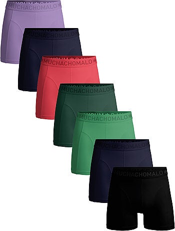 Lot de 7 boxers homme Muchachomalo