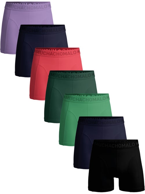 Lot de 7 boxers homme Muchachomalo - Kiabi Lot de 7 boxers homme Muchachomalo - Kiabi