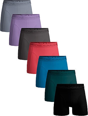 Lot de 7 boxers homme Muchachomalo