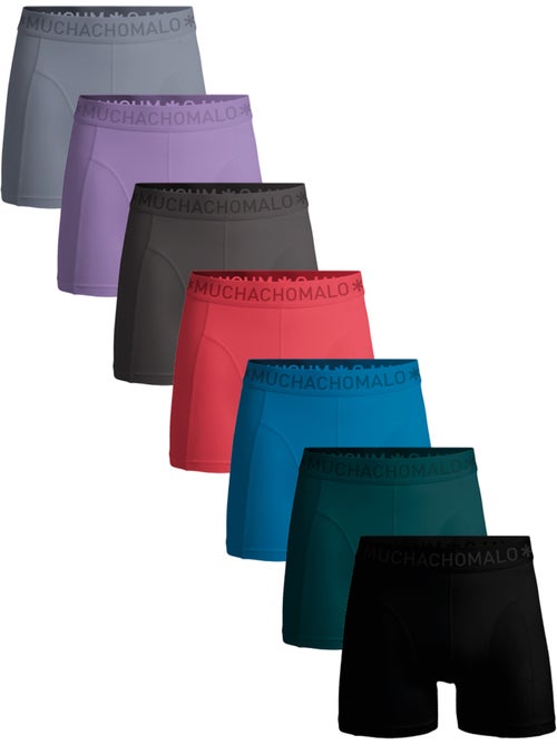 Lot de 7 boxers homme Muchachomalo - Kiabi Lot de 7 boxers homme Muchachomalo - Kiabi