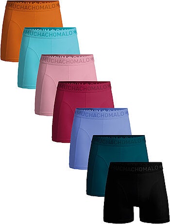 Lot de 7 boxers homme Muchachomalo