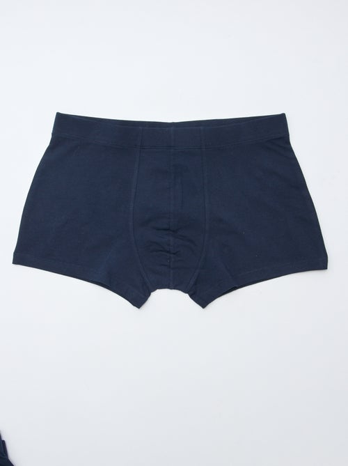 Lot de 7 boxers stretchs - Kiabi
