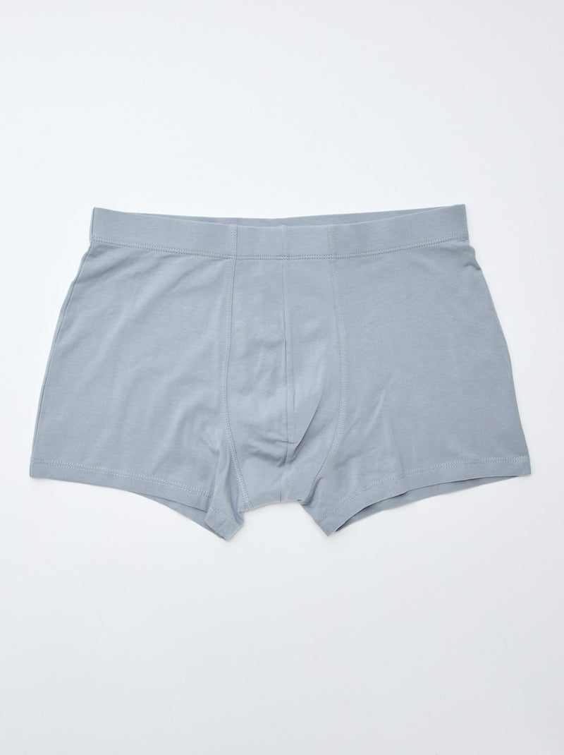 Lot de 7 boxers stretchs Bleu - Kiabi