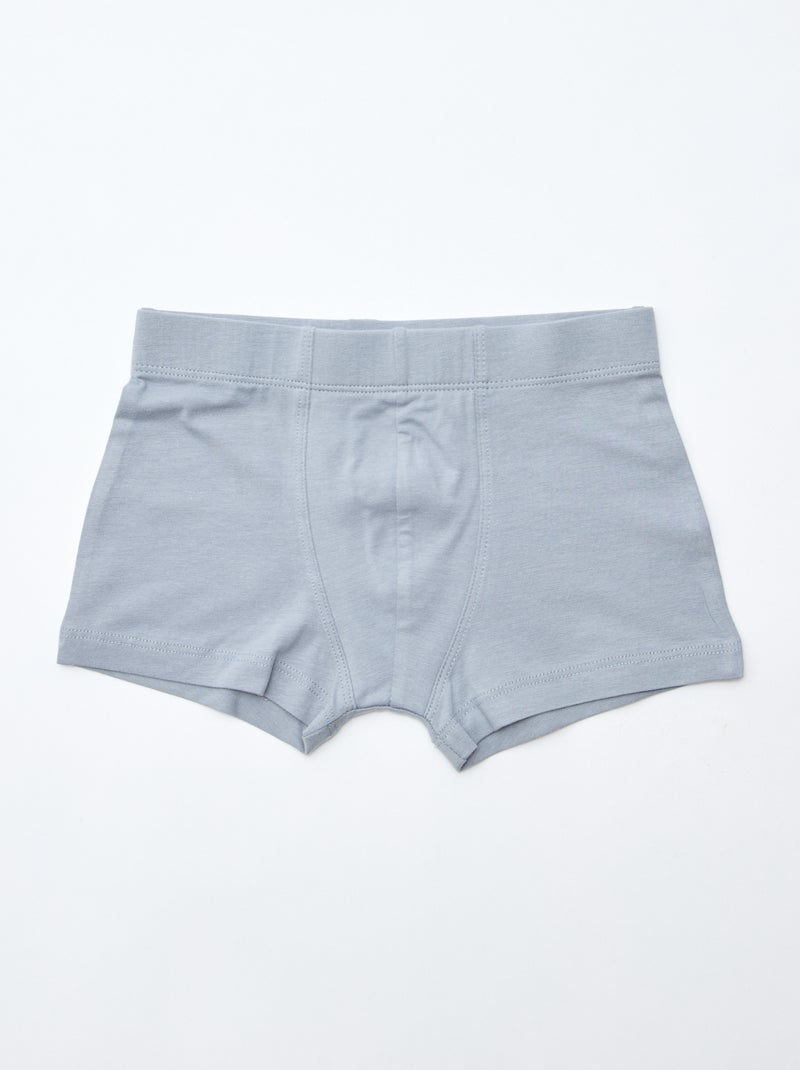 Lot de 7 boxers unis pour homme Beige - Kiabi