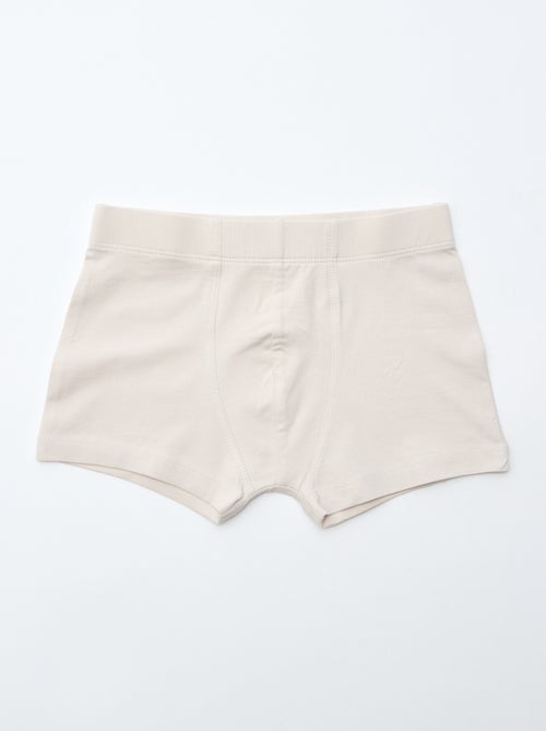 Lot de 7 boxers unis pour homme - Kiabi Lot de 7 boxers unis pour homme - Kiabi
