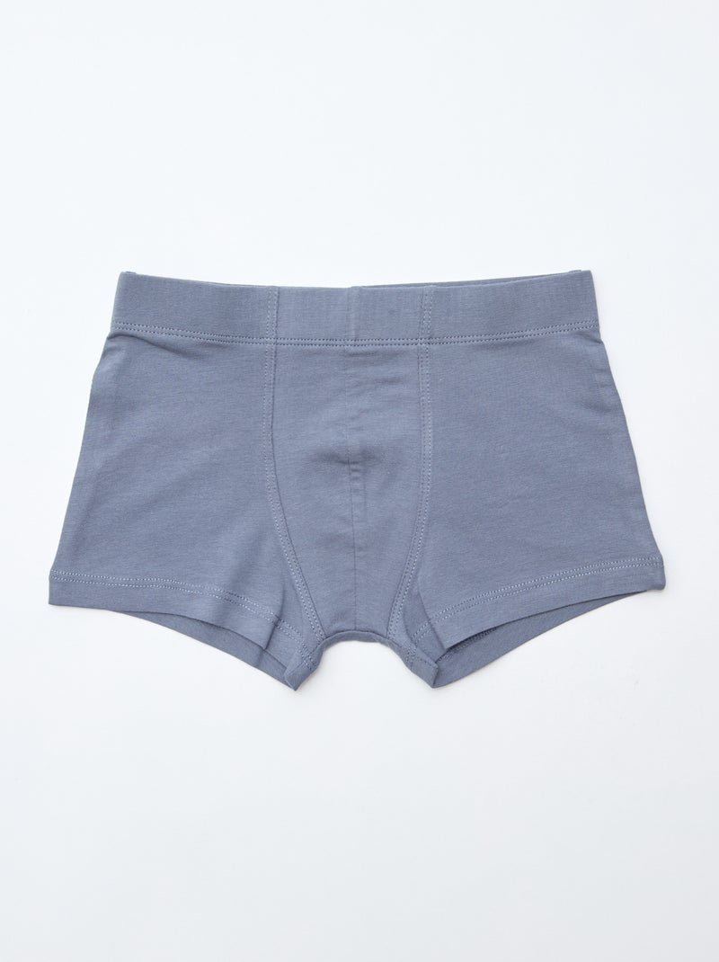 Lot de 7 boxers unis pour homme Beige - Kiabi