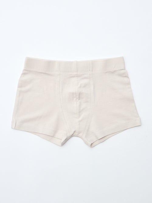Lot de 7 boxers unis pour homme - Kiabi Lot de 7 boxers unis pour homme - Kiabi