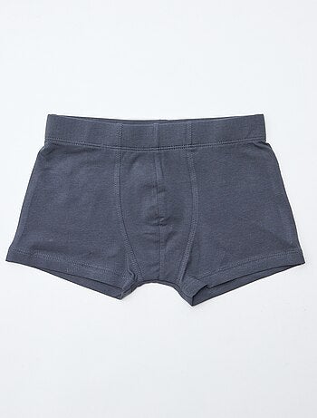 Lot de 7 boxers unis pour homme