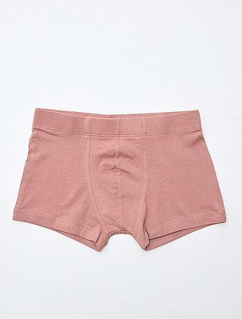 Lot de 7 boxers unis pour homme